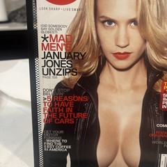 SEXY January Jones GQ Magazine November 2009 Taylor Lautner Twilight