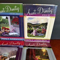 Lot: 7 Aunt Dimity Books Nancy Atherton Mystery Series 1 4 6 7 8 9 10 Hardcover