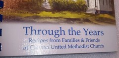Spiral Cookbook 2008 Canaan NH United Methodist Church, Morris Press. Family Fr