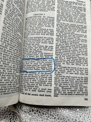 Cambridge KJV Cum Privilegio, White French Morocco Leather. Brevier Text Edition