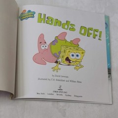 SpongeBob SquarePants Hands Off David Lewman 2003 Simon PB First Edition