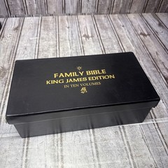 Family Bible King James Edition Ten Volumes Complete 10 Book Box Set