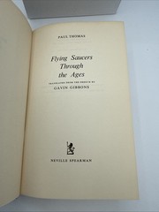 Flying Saucers Through Ages Paul Thomas 1965 HC UFO First English Edition B3