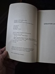 LITERATURE AND SCIENCE By Aldous Huxley