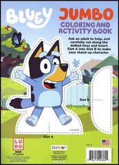 Bluey – Jumbo Coloring And Activity – Book