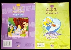 DISNEY ALICE IN WONDERLAND COLORING BOOKS (64 PAGES EACH) FREE SHIPPING USA