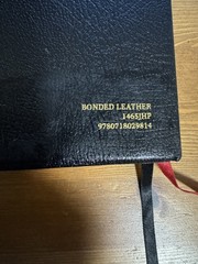 1997 Prophecy Study Bible John Hagee Ministries NKJV Black Bonded Leather