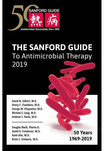 Sanford Guide to Antimicrobial Therapy 2019 (Pocket Edition) – Paperback – GOOD