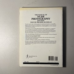 Manual of Nude Photography by Jon Gray & Michael Busselle 1984 Softcover