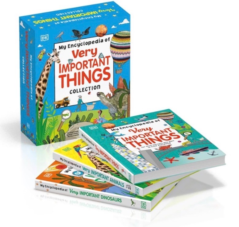 My Encyclopedia of Very Important Things Collection: 3-Book Box Set for Kids Age