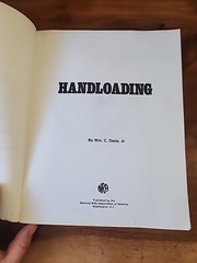 HANDLOADING – A Publication of the NRA – 1981 – 322 Pages