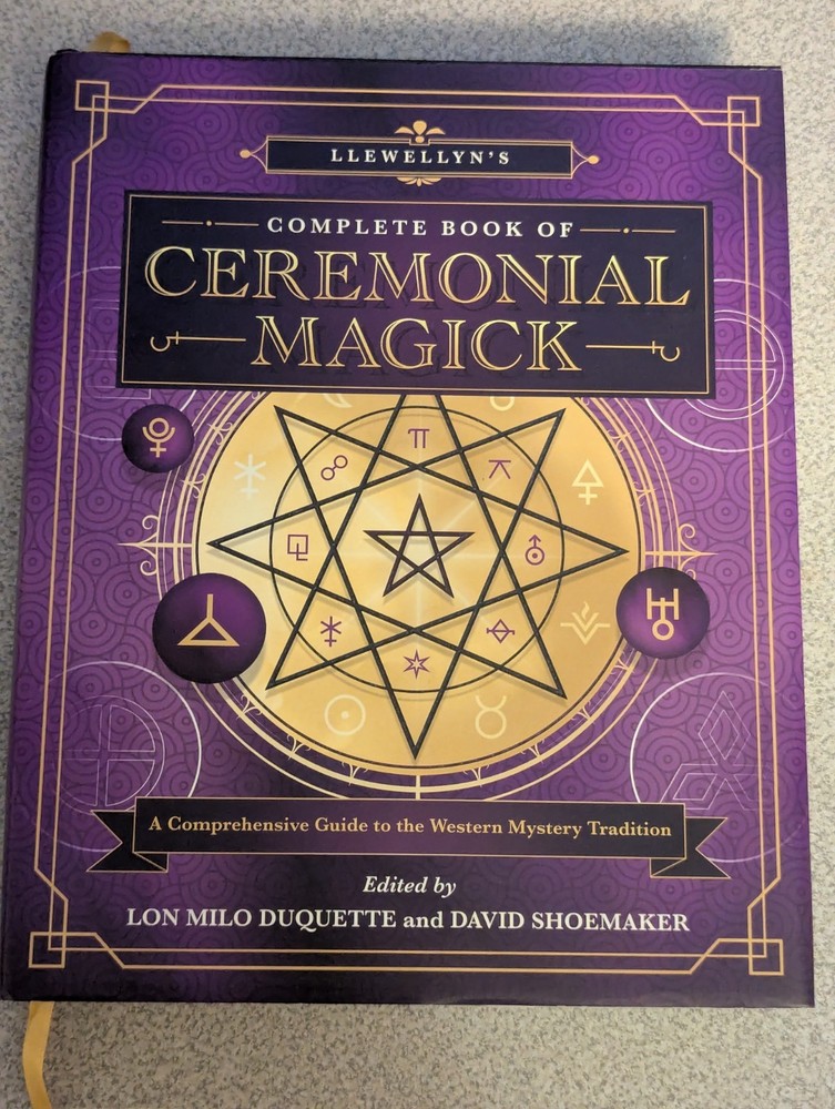 Llewellyn’s Complete Book of Ceremonial Magick Signed Limited Ed. Hardcover MINT