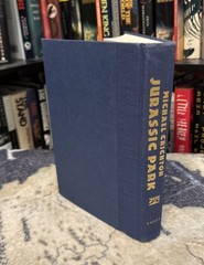 Jurassic Park – Michael Crichton (1990, Hardcover) First Edition/8th Print, G