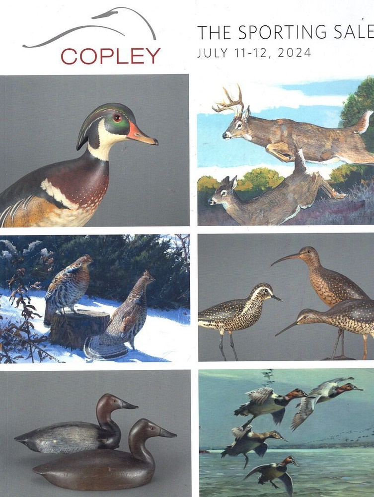 Copley: The Sporting Sale, July 11-12, 2024 Decoys Art Carving