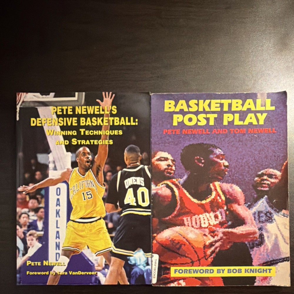Pete Newell Defensive and post play Coaching Book Coaches Choice 2000 PB