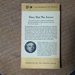 Edith Hamilton The Greek Way to Western Civilization PB Mentor Book 1959