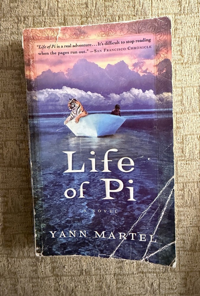 Life Of Pi A Novel By Yang Martel (Paperback 2001) Used Good