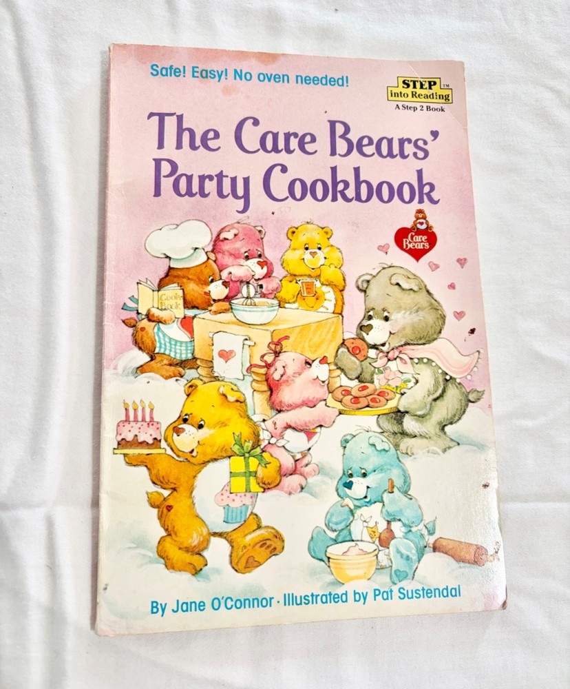 Vintage The Care Bears Party Cookbook By Jane O’Connor Random House Publications