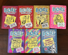 Dork Diaries Rachel Renee Russell Lot Of 7 HC Books – 1, 6, 7, 10, 11, 12, OMG