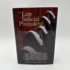 The Law of Judicial Precedent Hecht Garner Hardcover Legal Book 9780314634207