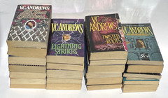 V.C. Andrews 26 Paperback Book Lot Flowers In The Attic +More Several Keyholes