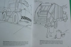 TRUCKS Coloring Book, Steven Petruccio, Dover 1995 BRAND NEW! 32-pages
