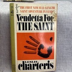 The Saint 6 book lot by Leslie Charteris Vintage 1930s 60s Paperbacks