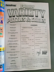 Lot of 2 Family Variety Puzzles & Games by Penny Press – Over 350 Puzzles Each!