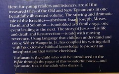 The Bible for Children by Walter Wangerin, Jr. 1987 Hardcover 416 Pages