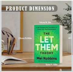 The Let Them Theory By Mel Robbins, Paperback Book Free Ship USA