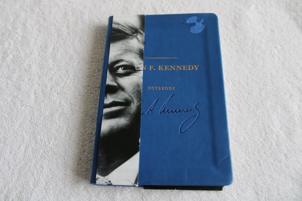 John F. Kennedy Notebook 2017 First Edition NEW with damage 4 1/4″ x 6 1/4″