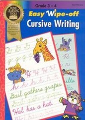 Easy Wipe-Off Cursive Writing : Home Learning Tools Dalmatian Pre