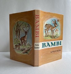 Bambi by Felix Salten (1956) HC/DJ Girard Goodenow Junior Deluxe Edition