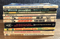 Lot of 10 Vintage CYOA Paperbacks: James Bond Find Your Fate, Twistaplot & More!