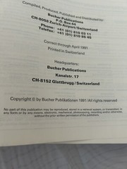 JP Airline Fleets International 91, U. Klee, Bucher Publ., illustrated