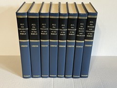 All Of The Bible Series by Herbert Lockyer 8 Volume Set Zondervan Hardcover VGC