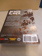 DEMON SLAYER Kimetsu no Yaiba Vol. 1 English Manga By Koyoharu Gotouge