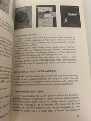 Lot of 10 US Atomic Energy Commission Booklets + Index + Publication List VG