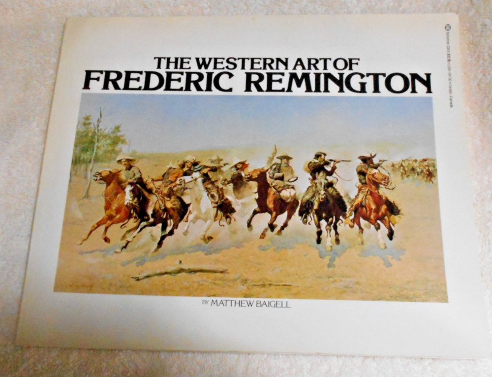 The Western Art of Frederic Remington, Trade Paperback, 1976