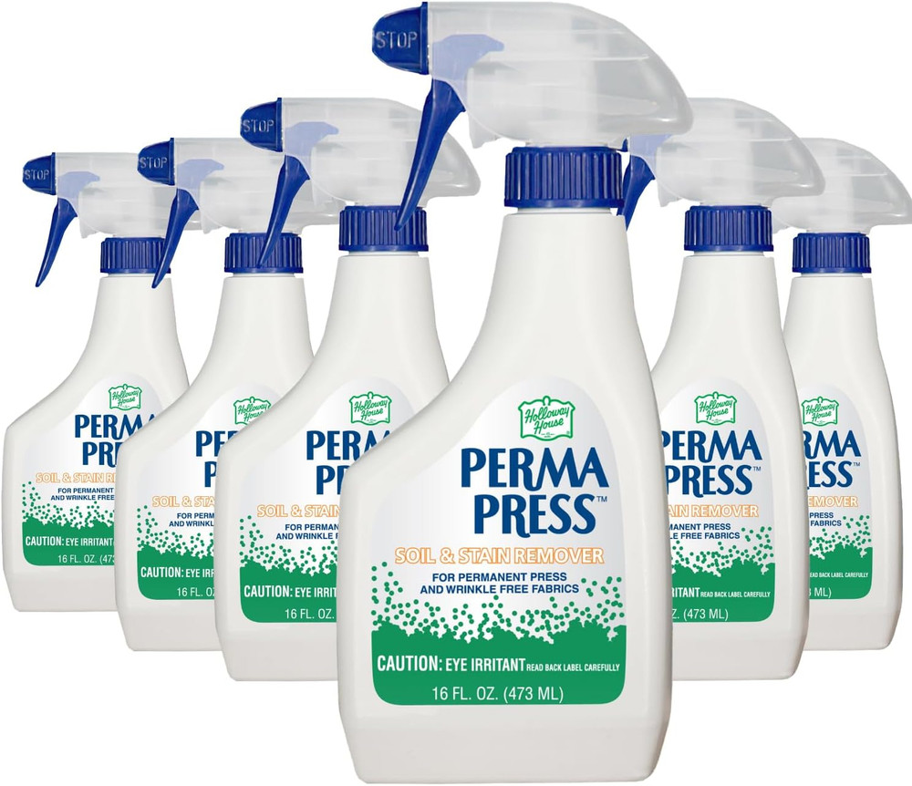 Perma Press Soil & Stain Remover 16Oz, 6Pk | Formulated for Heavy-Duty Cleaning