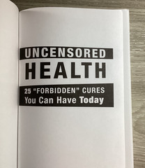 Uncensored Health 25 Forbidden Cures You Can Have Today Paperback 2017 AAH 1st E