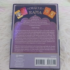 The Oracle of Rama Divination Oracle Deck Set 56 Cards and Booklet