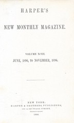HARPER’S MAGAZINE, Volume XCIII, Jun—Nov 1896 (bound) Pyle, Remington, Wilson