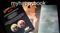 SIGNED Queen in 3D book set autographed by Brian May, with event photos, new