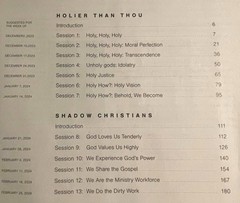 Mixed lot of 8 2018-2024 MasterWork Qrtly Bible studies (pb) from Lifeway