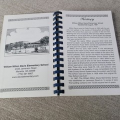 Morris Press Cookbook Davis Elementary School Recipe Marietta GA Spiral