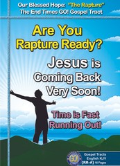 Get Ready For The RAPTURE! Pack of 32 units in 2 Covers, 16 Pages Each, POWERFUL