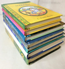 Classic Literature Lot of 7 – Wizard of Oz Alice 20,000 Leagues Cay Heidi Island