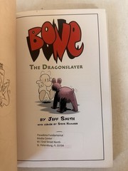 The Dragonslayer: a Graphic Novel Bone #4 Hardcover Jeff Smith