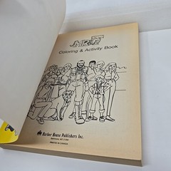 Vintage 1984 Mr. T Coloring and Activity Book 383 Pages A-Team – New Old-Stock!